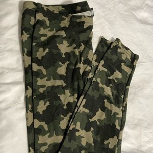 Camo leggings L-2X